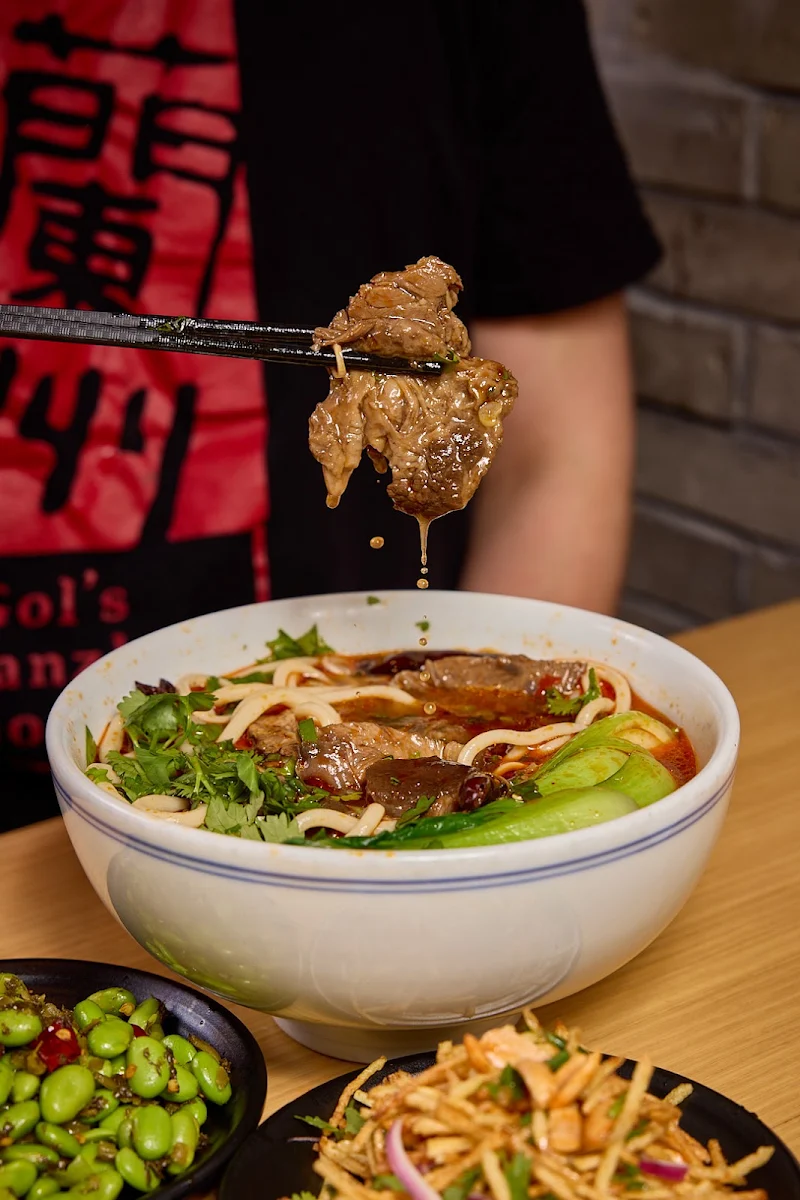 beef shank mix w home made spicy sauce 老兰州香辣拌牛肉